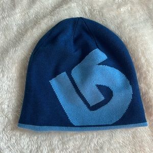 Blue Reversible Snowboarding Hat